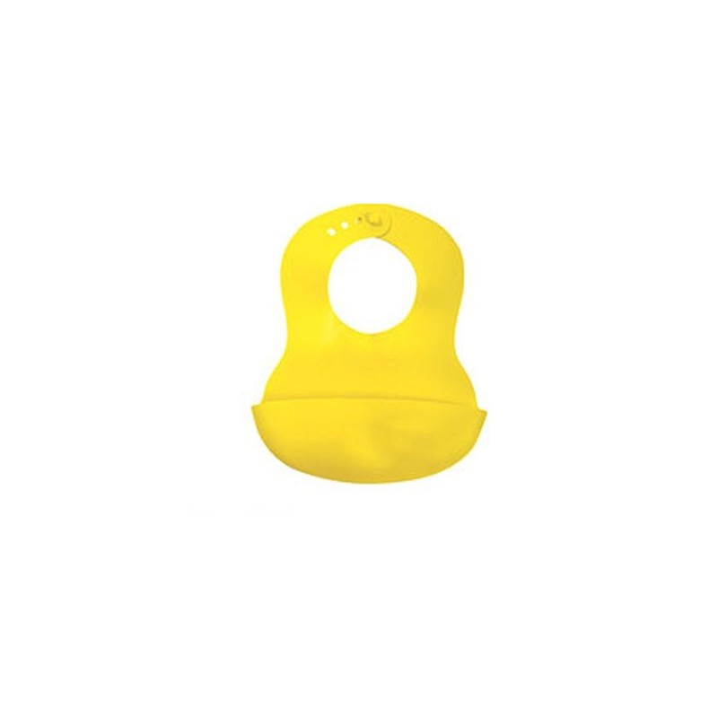 Bavoir souple jaune Bavoir souple jaune