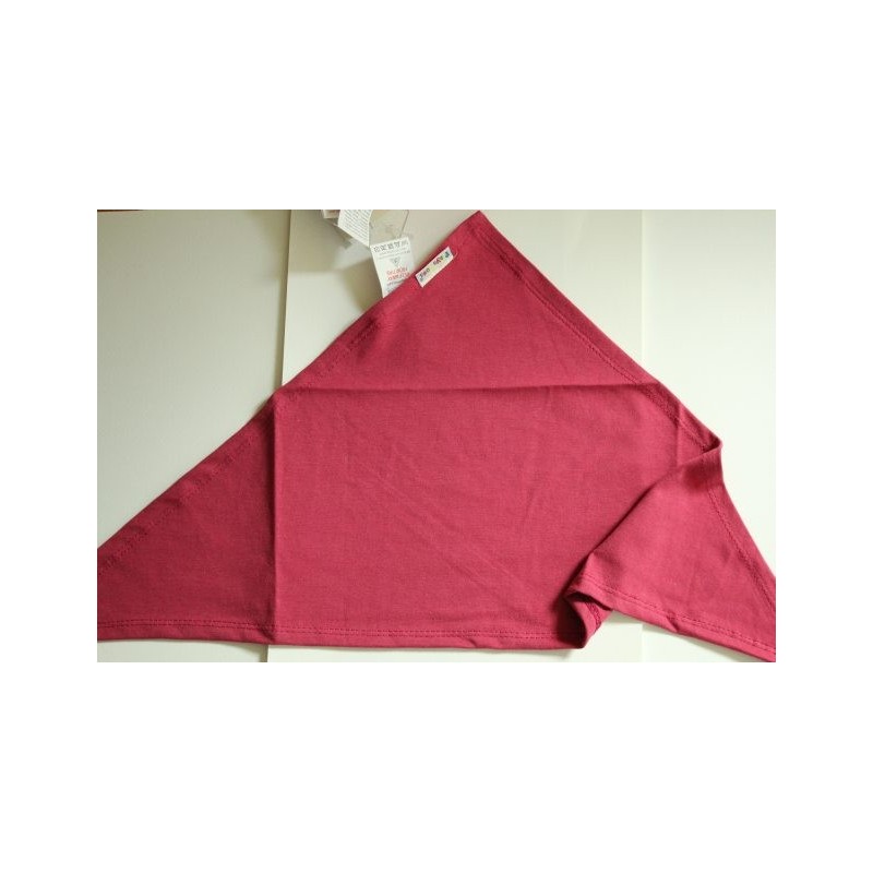 Bavoir bandana  rose fushia