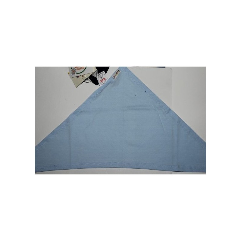Bavoir bandana bleu ciel Bavoir bandana bleu ciel