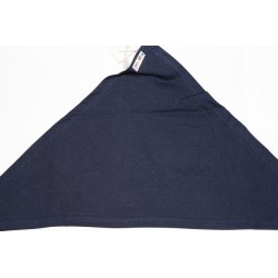 Bavoir bandana bleu marine 