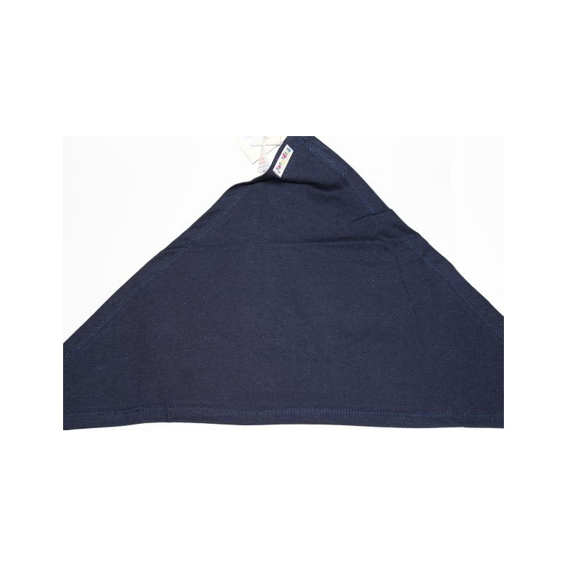 Bavoir bandana bleu marine