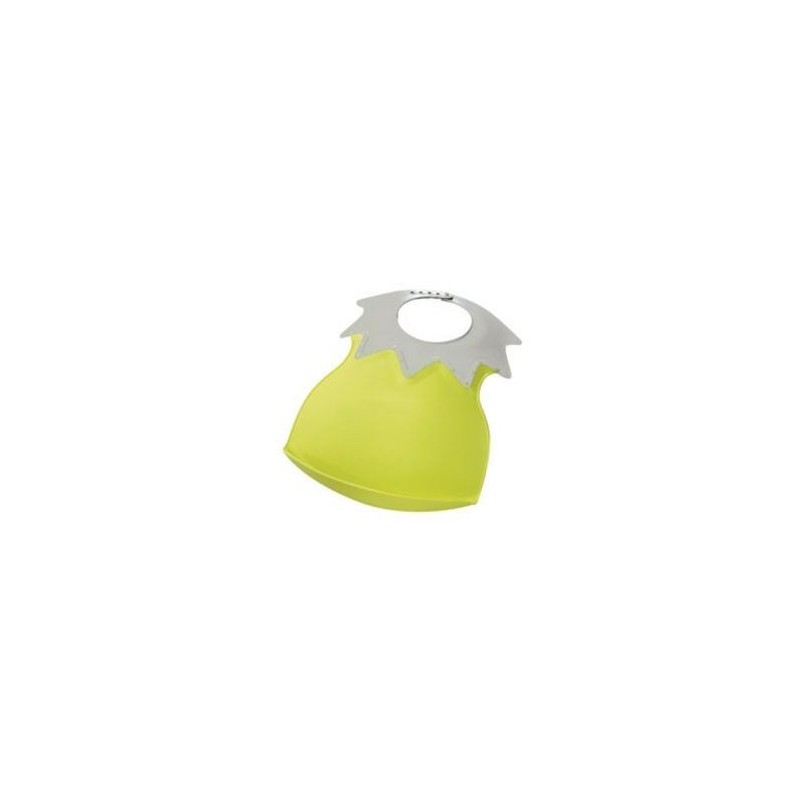 Bavoir 'Arlequin' bicolore vert-gris Bavoir 'Arlequin' bicolore vert-gris