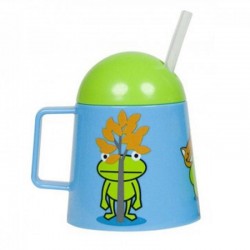 Tasse avec paille 'Tiny Frog' 12 mois + 