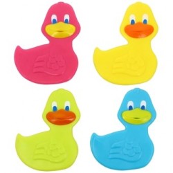 Ventouses de bain antidérapantes- 'Canards'-par 4