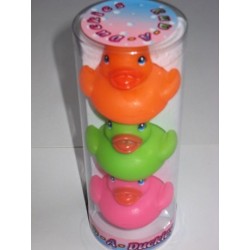 3 canards de bain arroseurs 