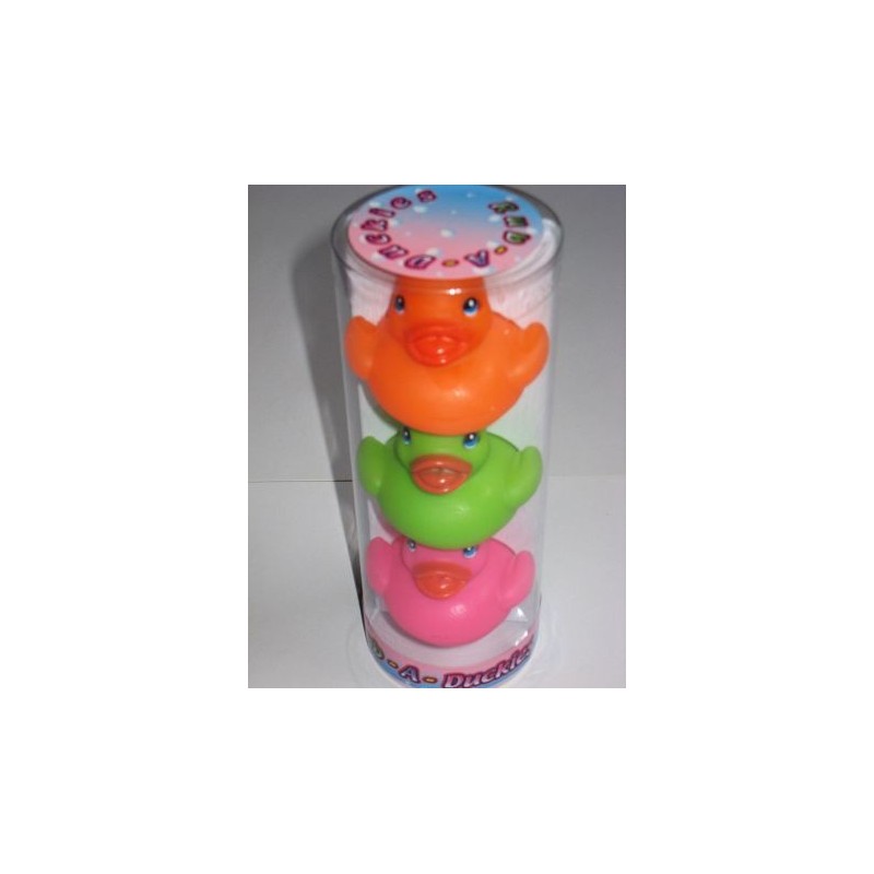 3 canards de bain arroseurs