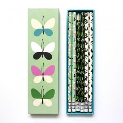 Coffret crayons 'Papillons' 