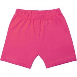 Short en coton fuchsia 18 mois 