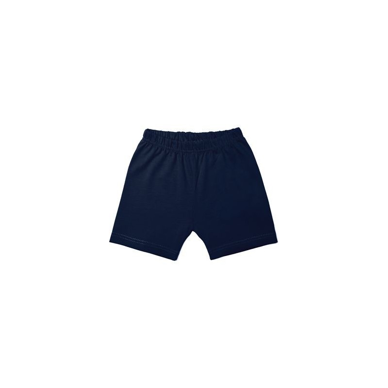 Short en coton marine  18 mois