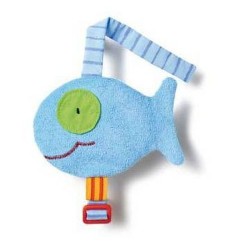 Consolateur poisson, doudou réfrigérant
