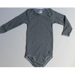 Body rayé bleu marine 24 mois