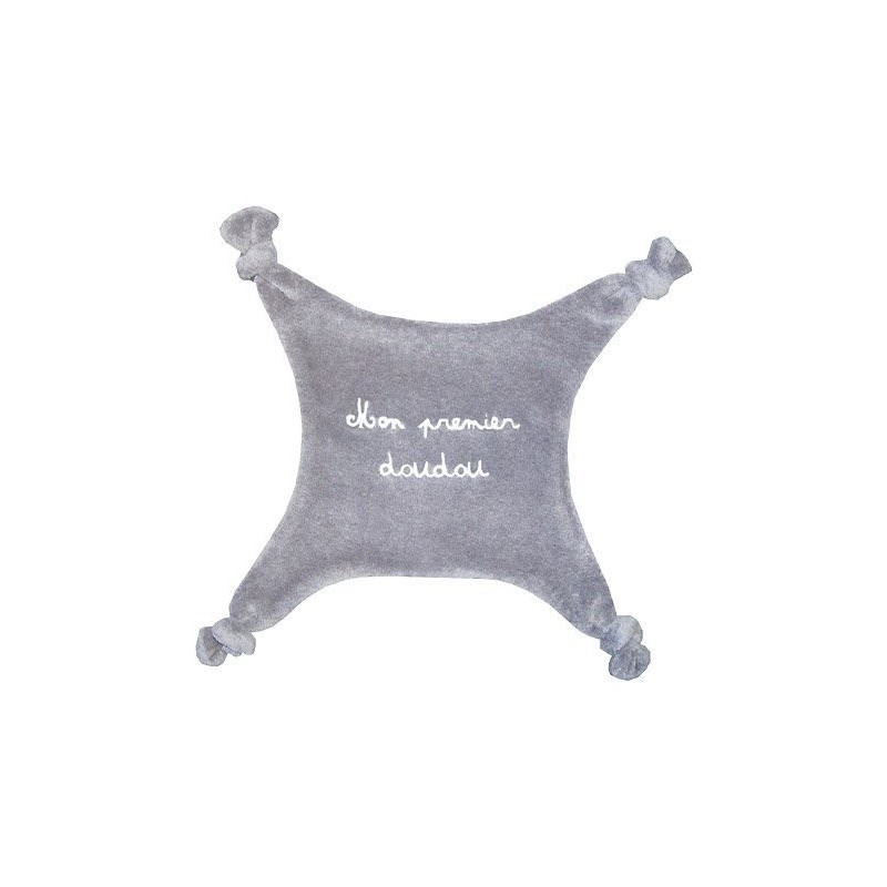 Doudou en velours 'mon premier doudou' Doudou en velours 'mon premier doudou'