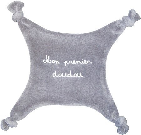 Doudou en velours 'mon...