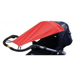 Pare soleil, voile d'ombrage rouge