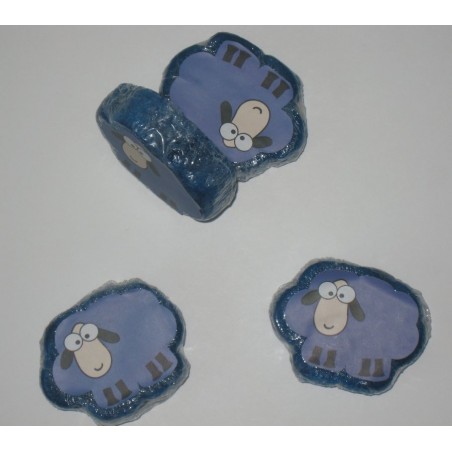 Eponge de bain forme 'mouton'