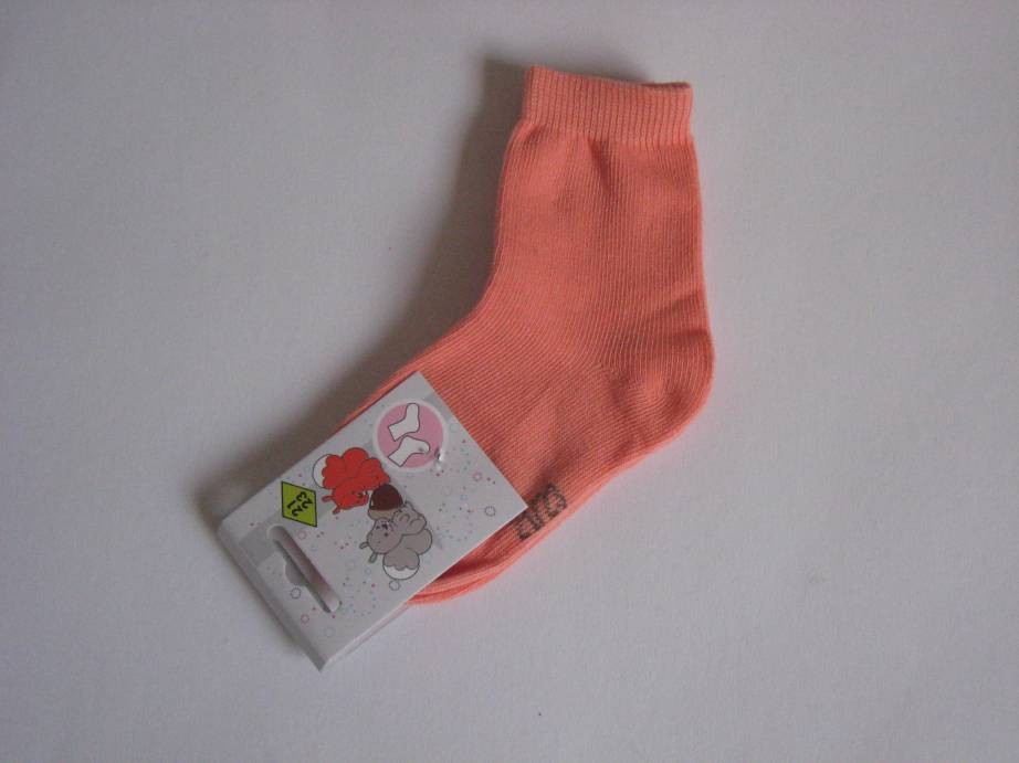 Chaussettes 'unies orange'...