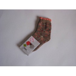 Chaussettes bébé 'fleurs' P:18-20 