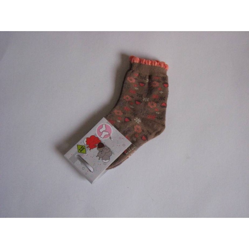 Chaussettes bébé &#039;fleurs&#039; P:18-20