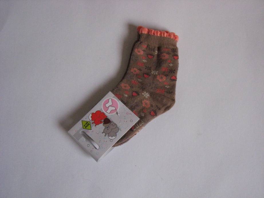 Chaussettes bébé 'fleurs'...