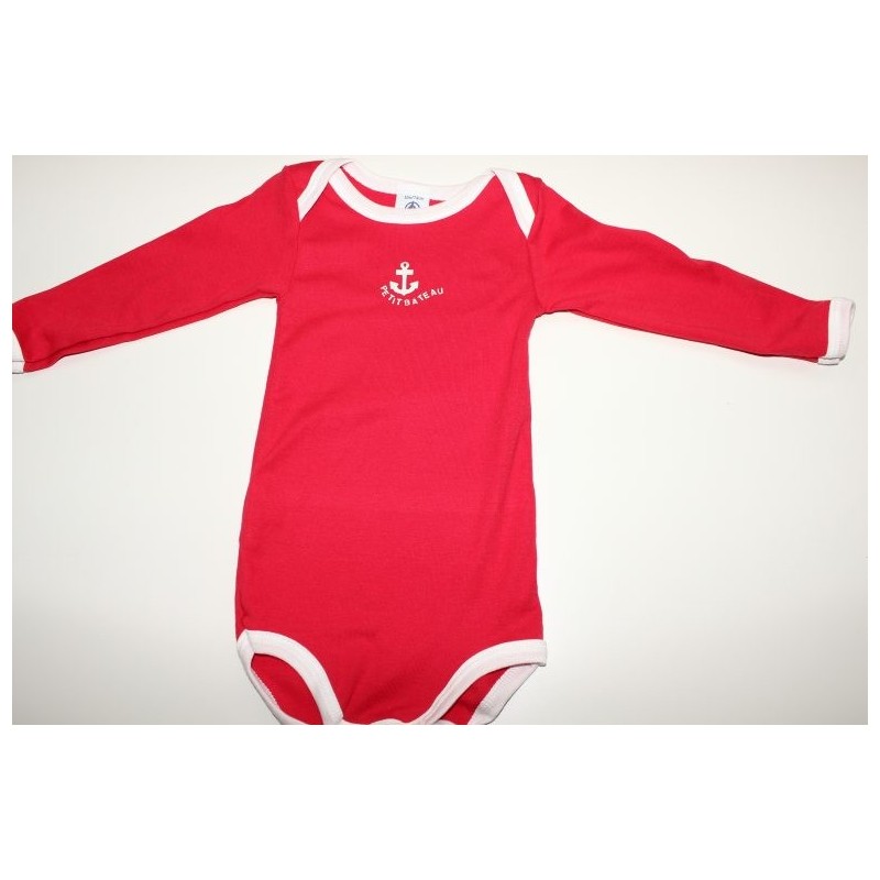 Body rouge en coton 12 mois Body rouge en coton 12 mois
