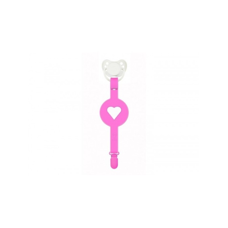 Attache sucette 'Paciplay' rose Attache sucette 'Paciplay' rose