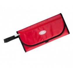 Pochette à langer ultra compacte- rouge