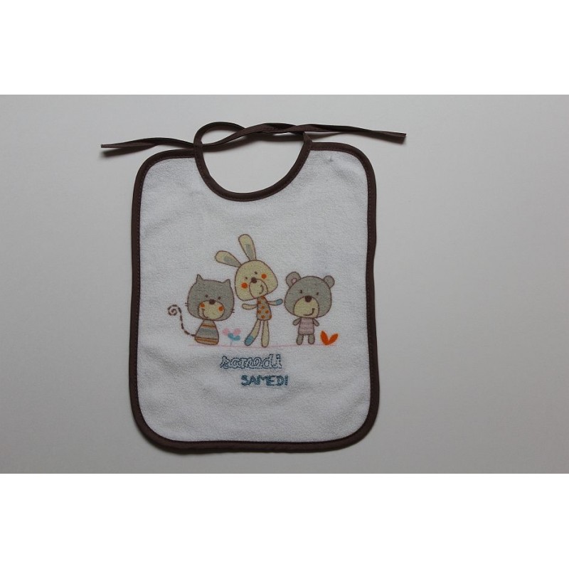 Bavoir 'samedi' Babycalin Bavoir 'samedi' Babycalin