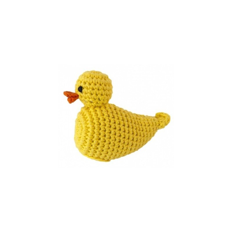 Hochet &#039;canard jaune&#039; crochet