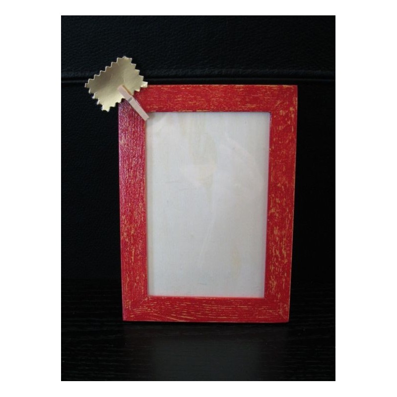 Cadre photo en bois décoré 13x18 cm Cadre photo en bois décoré 13x18 cm