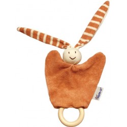 Doudou hochet 'lapin' dès la naissance
