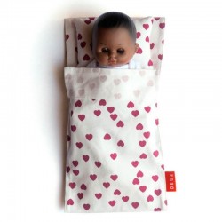 Kit dodo pour doudou Coeurs Rose