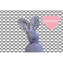 Doudou Bunny Gris 