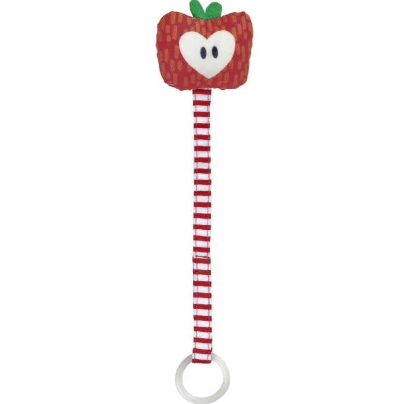 Attache sucette 'Pomme Rouge' Franck & Fischer