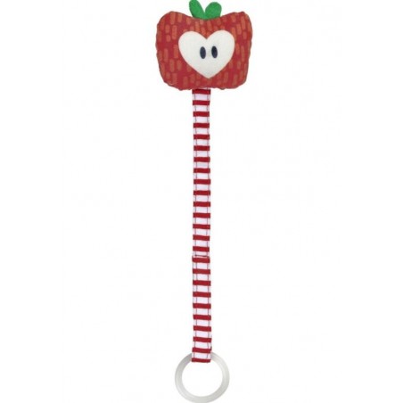Attache sucette 'Pomme Rouge'