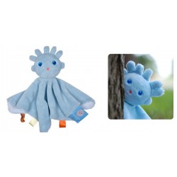 Doudou étiquettes 'ZEB bleu'