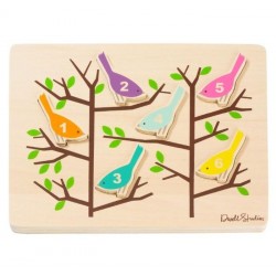Puzzle en bois 'les oiseaux' DwellStudio