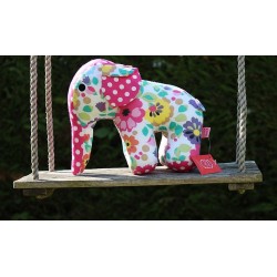 Eléphant tout fleuri