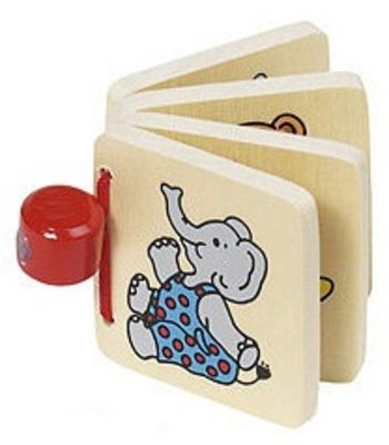 Petit livre imagier en bois...