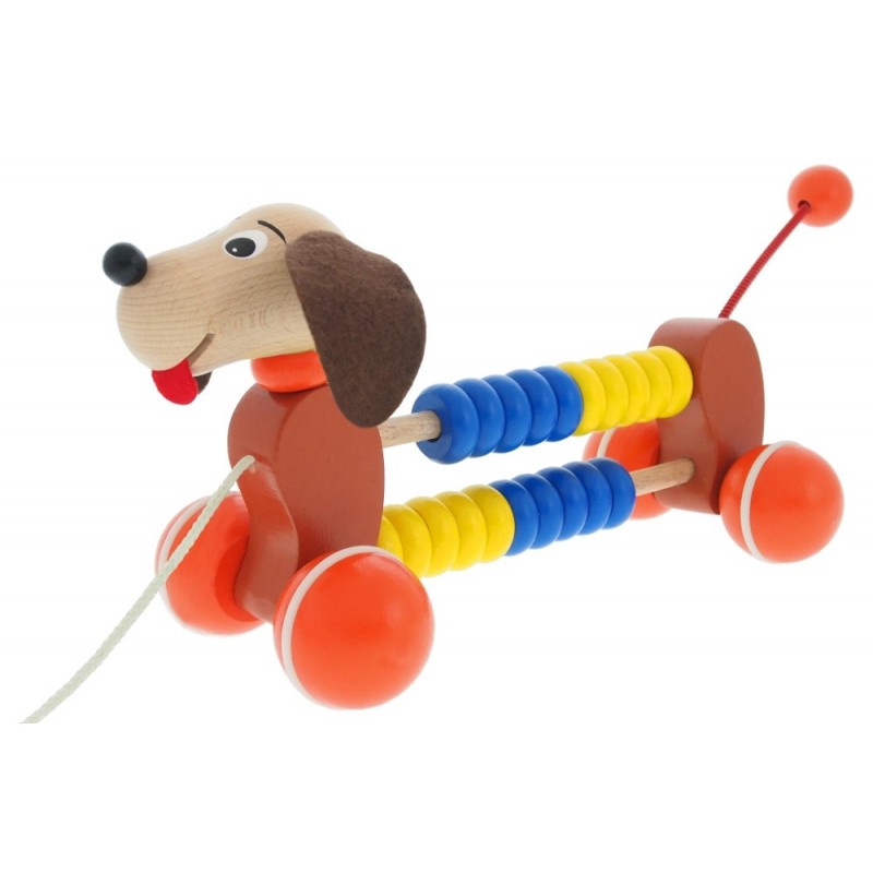 Chien boulier-compteur à tirer Chien boulier-compteur à tirer
