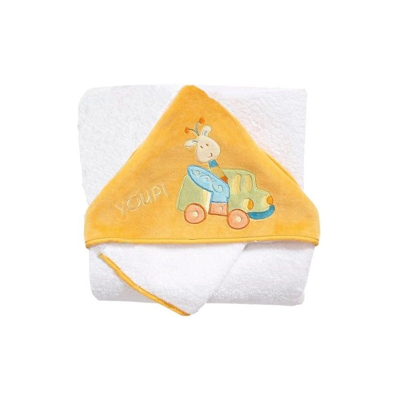 Cape de bain + Gant de toilette 'Orange' Cape de bain + Gant de toilette 'Orange'