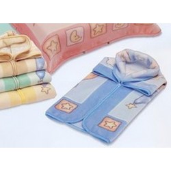 Baby sac-Nid d'ange bleu Motifs Ours dans hamac