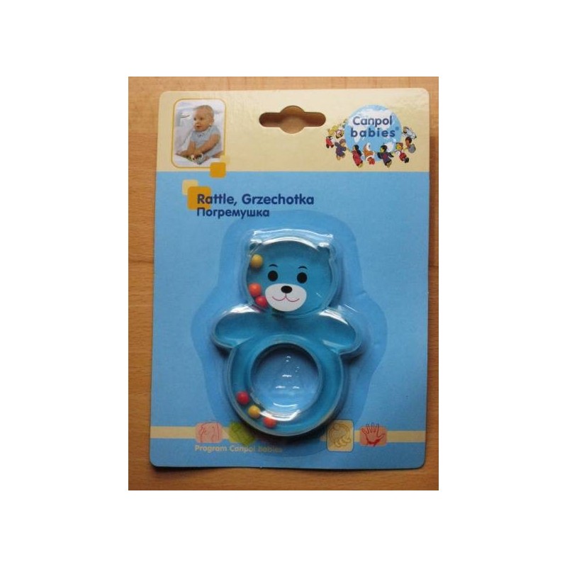 Hochet &#039;koala&#039; pour bébé dès 3 mois (bleu)