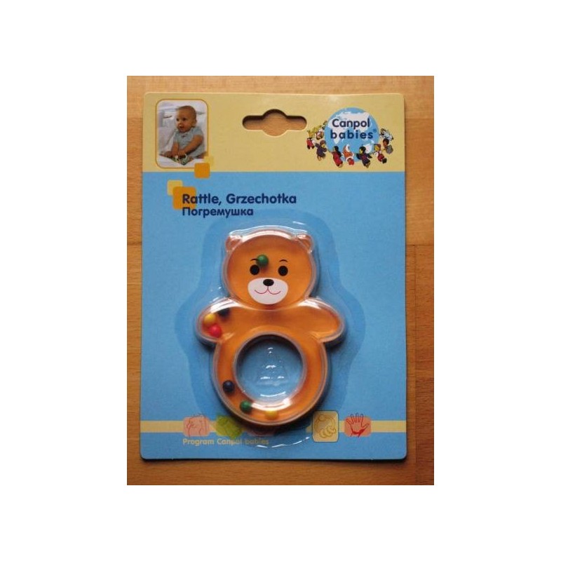 Hochet 'koala' pour bébé dès 3 mois (orange) Hochet 'koala' pour bébé dès 3 mois (orange)