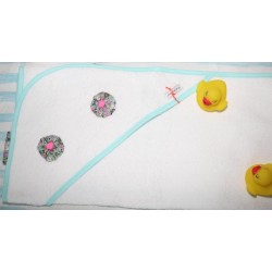 Cape de bain en coton 