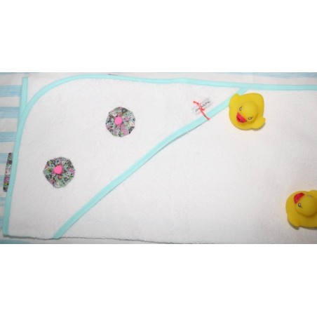 Cape de bain en coton