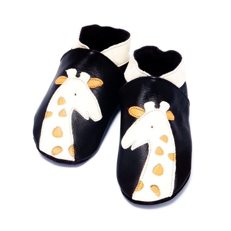 chausson souple en cuir