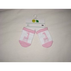 Petites chaussettes motif 'girafe' 