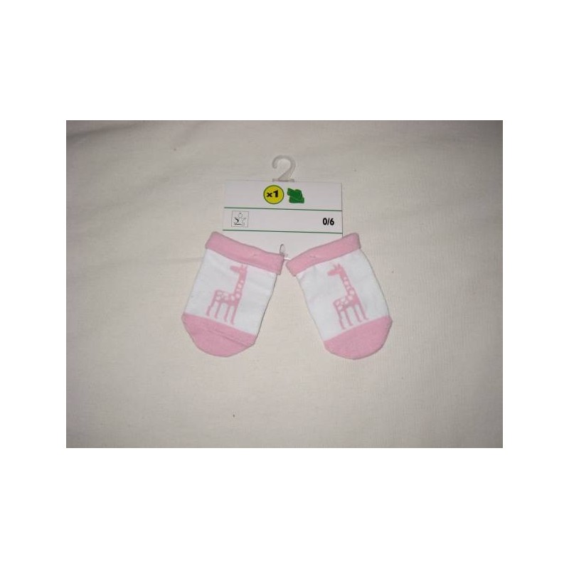 Petites chaussettes motif 'girafe' Petites chaussettes motif 'girafe'