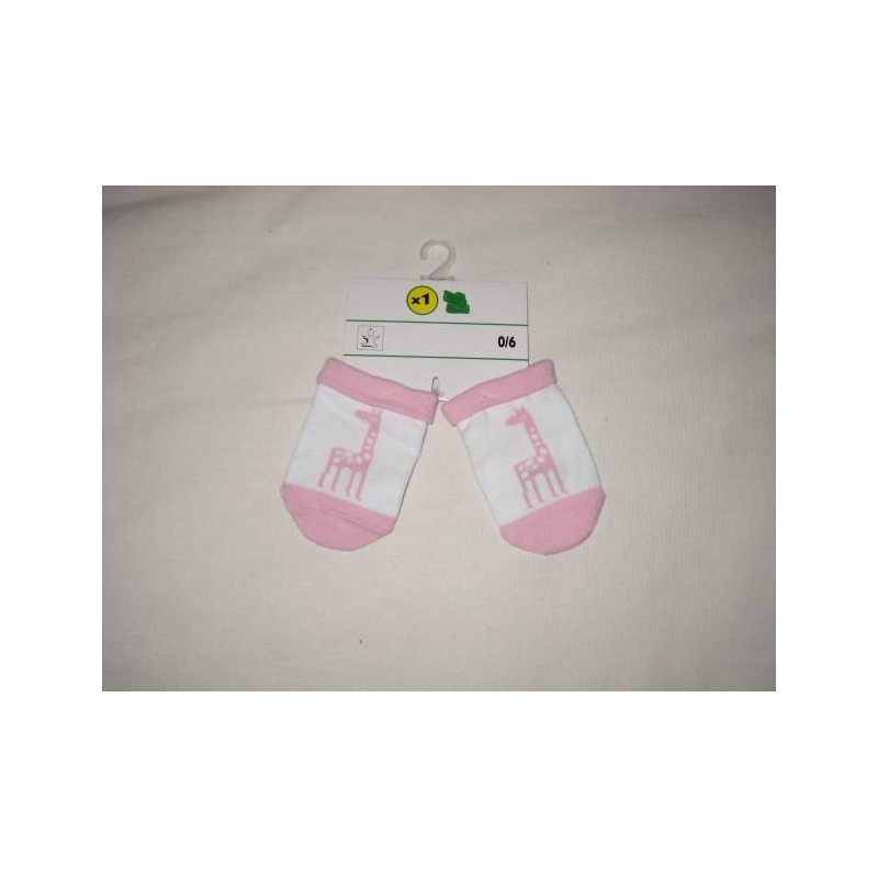 Petites chaussettes motif &#039;girafe&#039;