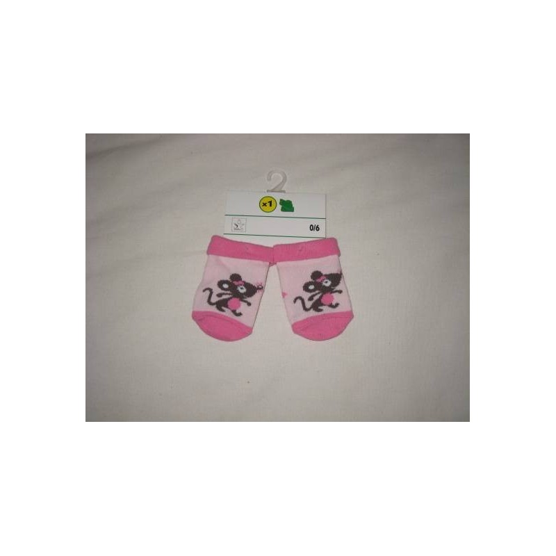 Petites chaussettes motif &#039;Souris&#039;